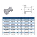 CF-KF Straight-through adapters CF16/63-KF10/50 male pipe adapter - Beijing Super Q