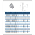 ISO-KF Straight-through adapters vacuum pipe fitting - Beijing Super Q