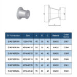 KF-KF Conical Reducing Adaptor - Beijing Super Q