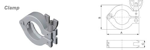 Vacuum fittings Stainless Steel KF Clamp - Beijing Super Q